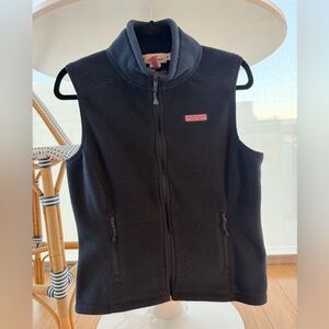 Women’s Vineyard Vines Navy Fleece Vest